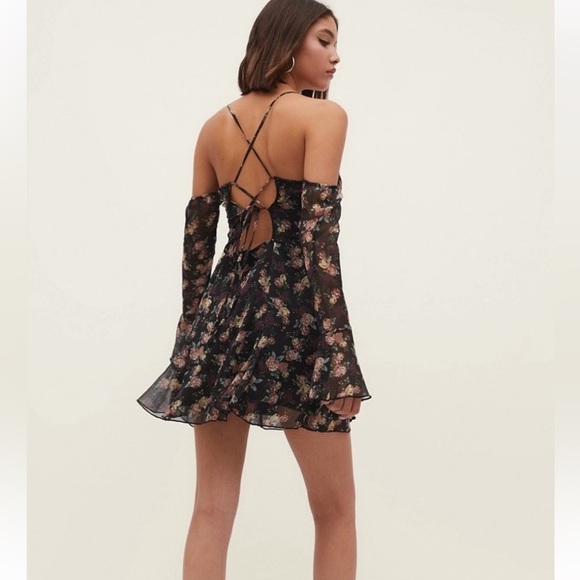 NWT Stradivarius Women's floral dress - Picture 4 of 9